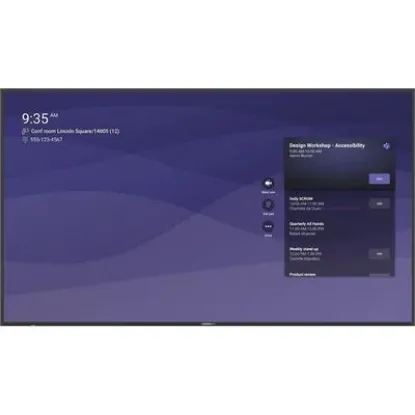 Picture of Commbox (CBD55MR) Premium Commercial 55" 24/7 Display. Non-Smart (No Built In Android Or CommBox Os) Means These Screens Are Ideal For Meeting Rooms With Micros