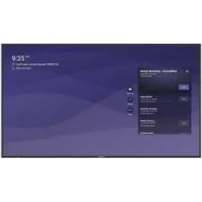 Picture of Commbox (CBD75MR) Premium Commercial 75" 24/7 Display. Non-Smart (No Built In Android Or CommBox Os) Means These Screens Are Ideal For Meeting Rooms With Micros
