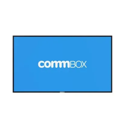 Picture of CommBox (Cbdi0143) Intelligent Display 43" 4K Uhd Display, WiFi, Lan, Hdmi, DP, Vga, Wall Bracket, 5Yr WTY