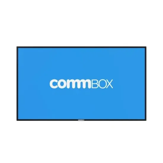 Picture of CommBox (Cbdi0155) Intelligent Display 55" 4K Uhd Display, WiFi, Lan, Hdmi, DP, Vga, Wall Bracket, 5Yr WTY