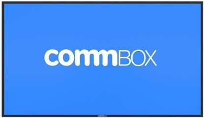 Picture of CommBox (Cbdi0165) Intelligent Display 65" 4K Uhd Display, WiFi, Lan, Hdmi, DP, Vga, Wall Bracket, 5Yr WTY