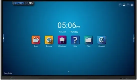 Picture of Commbox (Cbia86) 86" 4K Uhd Interactive Atom Display, 40-PT Touch, Android 13, 4YR WTY
