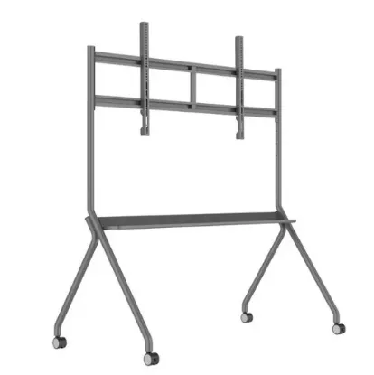Picture of Commbox (CBMOBEXL)Understatedly Stylish Fixed Height Mobile Stand With Handy Pen/Equipment Shelf And Designer Lockable Castors. Designed To Fit 98" And 105" SCR