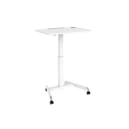 Picture of Commbox (CBROAML)Work-free With The Premium Pneumatic Roamer Mobile Workstation. Easy Height Squeeze-Lever Adjustment Makes Sit To Stand Nearly Effortless. Heav