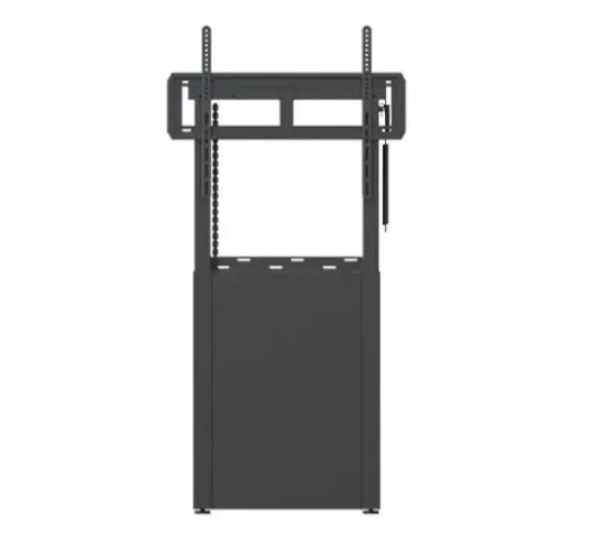 Picture of Commbox (Cbwalu-Bk) - Height Adjustable Wall Mount. Motorised Height Adjustment From An App On The Screen Of A CommBox Interactive And/Or From The Built In Rem