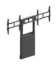 Picture of CommBox (Cbwalud) Karter Urban Dual Bracket For 2 X 65"/55" Or 1 X Horizon 105" Display