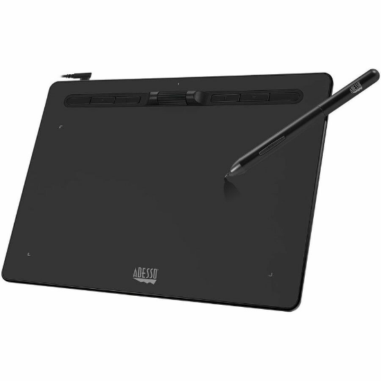 Edunet eShop. Adesso CyberTablet K10 Graphics Tablet - 5080 lpi - Cable ...