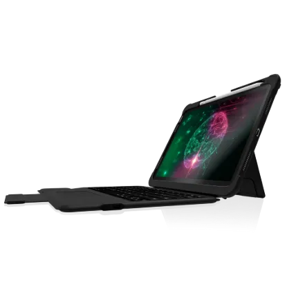 Picture of STM Goods Dux Rugged Keyboard/Cover Case Apple iPad (10th Generation) iPad - Black