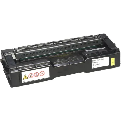 Picture of Ricoh Original Laser Toner Cartridge - Yellow Pack